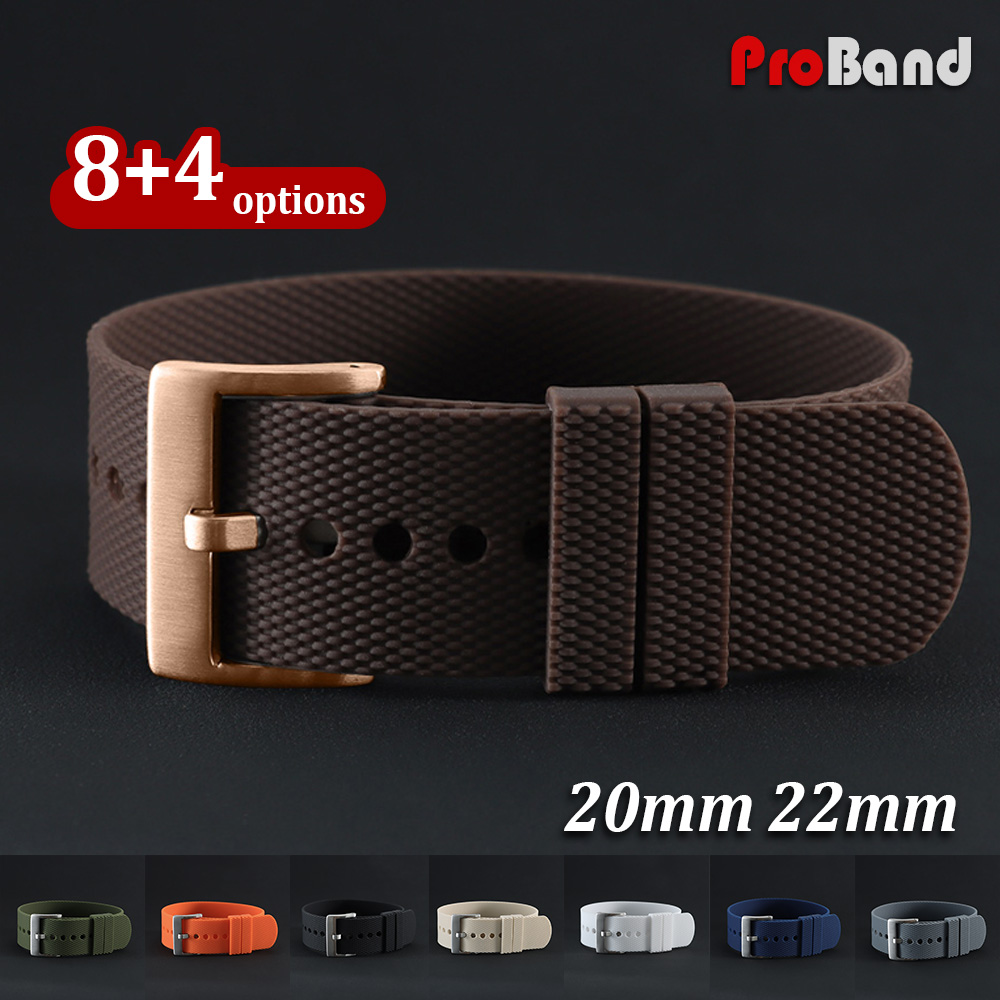 Sports One Piece Silicone Watc - Nato Strap Nylon review and price