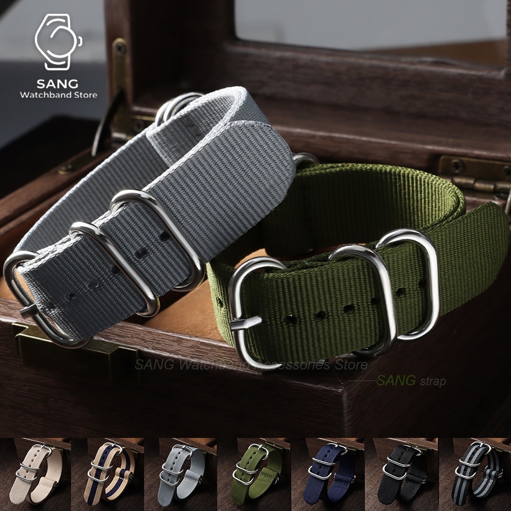 18mm 20mm 22mm 24mm Army Sport - Nato Strap Nylon review and price