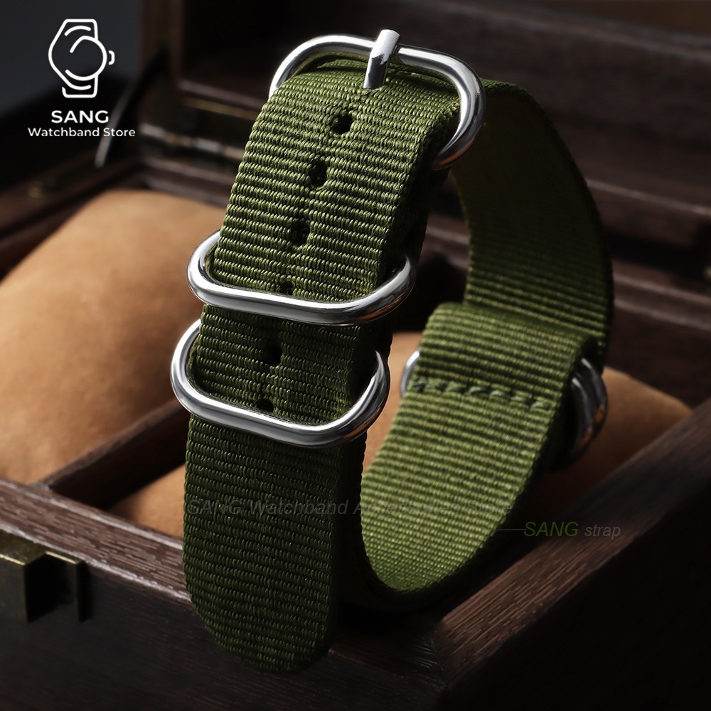 18mm 20mm 22mm 24mm Army Sport - Nato Strap Nylon review and price