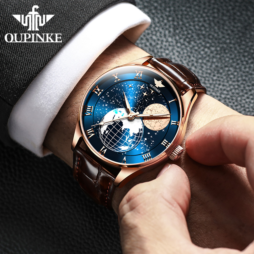 OUPINKE 3177 Man Watch Roman S - Omega Watch Constellation review and price