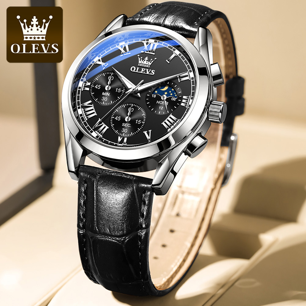 OLEVS 2871 Top Brand Men's Qua - Omega Watch Constellation review and price