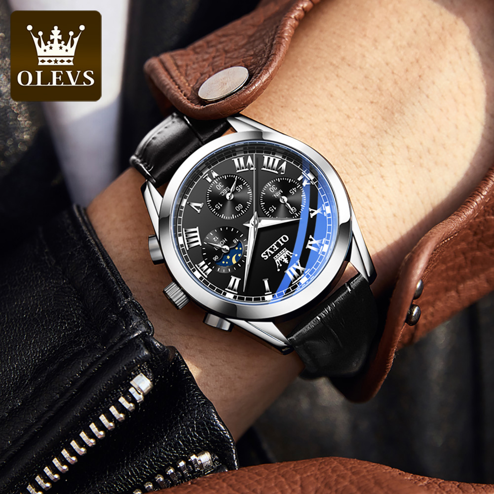 OLEVS 2871 Top Brand Men's Qua - Omega Watch Constellation review and price