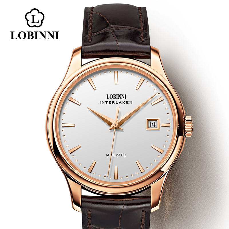 LOBINNI L12026 Men's Mechanica - Omega Watch Constellation review and price