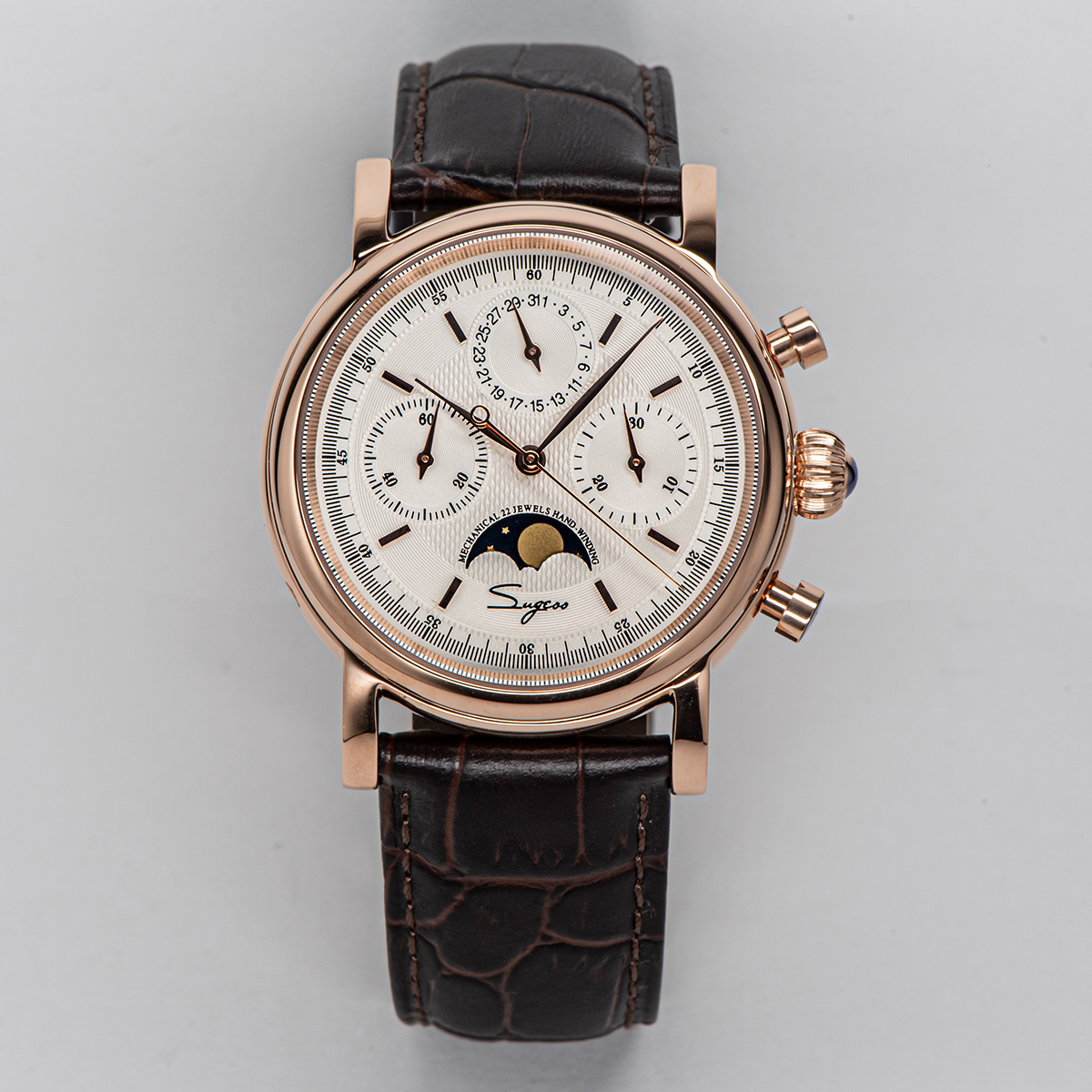 Sugess Pilot Chronograph Mecha - Seiko Watch Presage review and price
